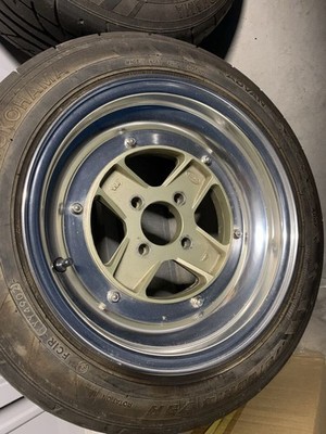 JDM SSR mk-II 14-inch 7J offset 0 2-Wheel Set used PCD 100 (No Tires) - 画像 (2)