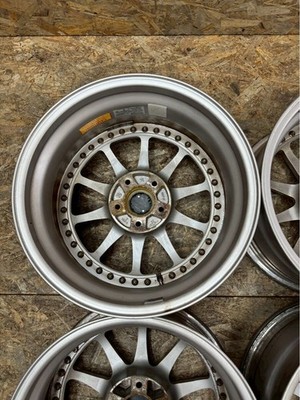 JDM RareBLITZ BRW-01 blitz 17x8J+28 9J+38 PCD114.3 5-hole 5H Out of pro (No Tires) - 画像 (8)