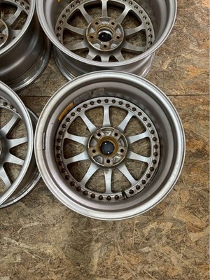 JDM RareBLITZ BRW-01 blitz 17x8J+28 9J+38 PCD114.3 5-hole 5H Out of pro (No Tires) - 画像 (10)