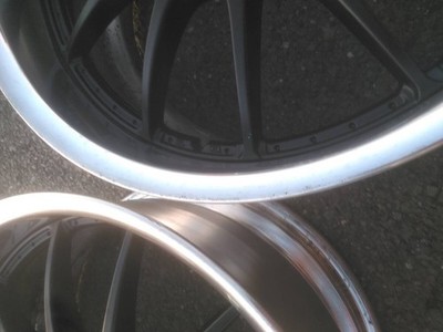 JDM Rare offset deep rim WORK XSA XS2 19-inch 9J +13 114.3 5H 5-hole No Tires - Image 4