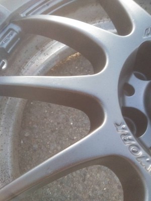 JDM Rare offset deep rim WORK XSA XS2 19-inch 9J +13 114.3 5H 5-hole No Tires - Image 5