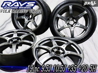 JDM Out of print RAYS VR.G2 199.5J 10.5J +35 +20 5/114.3 5H 285/35R19 No Tires