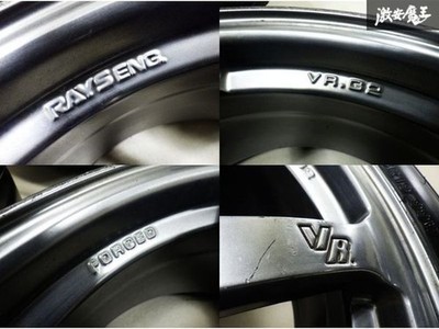 JDM Out of print RAYS VR.G2 199.5J 10.5J +35 +20 5/114.3 5H 285/35R19 No Tires - Image 6