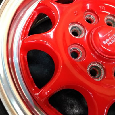 JDM Out of print rare SPRINTHART 13-inch aluminum wheels PCD 110 114.3 No Tires - Image 3