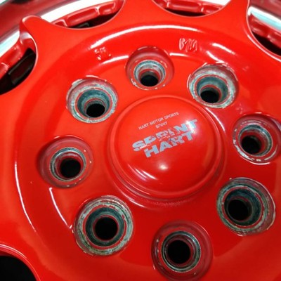 JDM Out of print rare SPRINTHART 13-inch aluminum wheels PCD 110 114.3 No Tires - Image 4