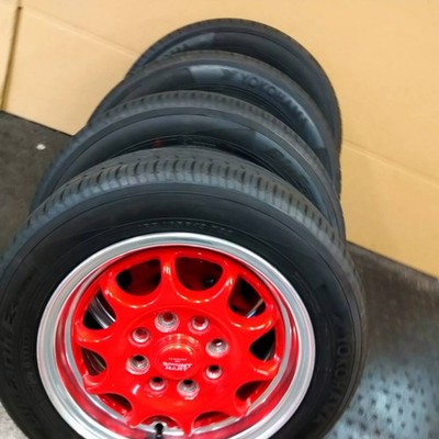 JDM Out of print rare SPRINTHART 13-inch aluminum wheels PCD 110 114.3 No Tires - Image 9