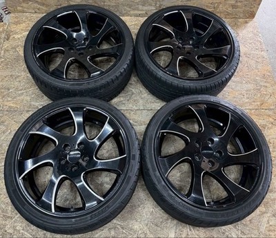 JDM Rare AME Shallen 198J +35 9J +35 PCD114.3 5-hole 5H Deep Rim Out o No Tires