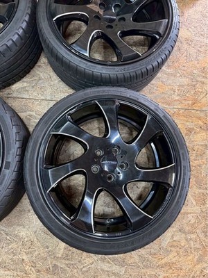 JDM Rare AME Shallen 198J +35 9J +35 PCD114.3 5-hole 5H Deep Rim Out o No Tires - Image 5