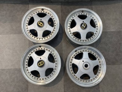 JDM Rare OZ RACING 3-piece deep rim 16x7.5J 4-hole +40 4-book set No Tires