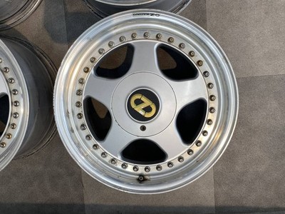 JDM Rare OZ RACING 3-piece deep rim 16x7.5J 4-hole +40 4-book set No Tires - Image 2