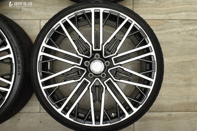 JDM WALD GENUINE LINE BM001 22in 9J +33 PCD114.3 Falken 245/30R22 Crow No Tires - Image 4