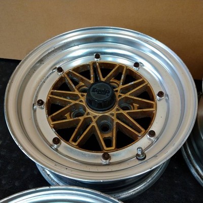 JDM Old Car Deep Rim WORK Equip 146.5J PCD114.3/5H Offset not clear 4- No Tires - Image 7