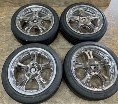 JDM RareWEDS Kranze Cerberus 189J+35 9J+25 PCD114.3 5-hole 5H Deep Rim No Tires