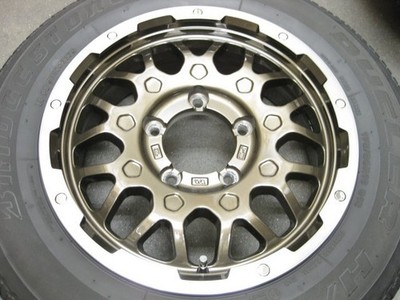 JDM USED LehrMaistoer LMG MS-9W 16 & BS DUELER H/T 684Ⅱ 175/80R16 4- No Tires - Image 2