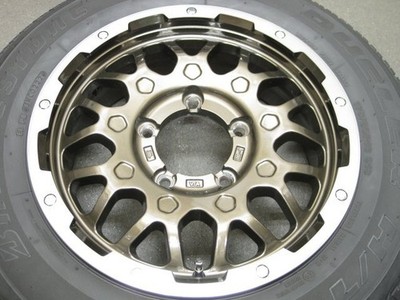 JDM USED LehrMaistoer LMG MS-9W 16 & BS DUELER H/T 684Ⅱ 175/80R16 4- No Tires - Image 5