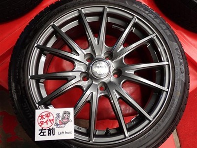 JDM 4-Wheel Set Bridgestone Bridgestone Zack VRX3 205/45R17 7-Spoke Alum (No Tires) - 画像 (5)