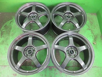 JDM ENKEI MAT AME TRACER GT-V GTV 8.5j/+45 Hub approx. 73mm PCD100 4-p No Tires