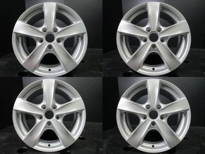JDM Targa AGA NEBEL 7J-16+53 112 Silver Bridgestone Zack VRX3 205/55R1 No Tires - Image 2