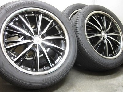 JDM Used ANHELO CORAZON CHARMANT 20-inch & BS ALENZA001 265/45R20 4-Bo No Tires
