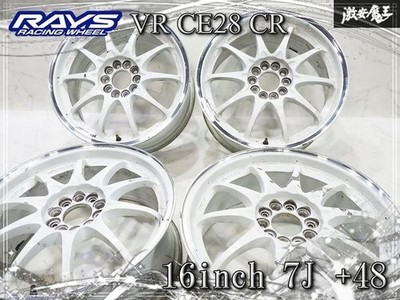 JDM RAYS VR CE28 CR 167J +48 PCD100 5H 5-hole forging wheels 4-piece s No Tires