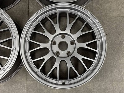 JDM Excellent Condition Mesh type 18in 8J +45 PCD114.3 4-Wheel Set Lexus GS (No Tires) - 画像 (4)