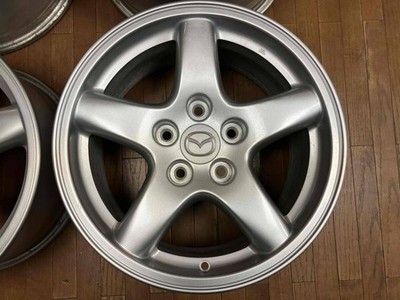 JDM Wheel Only 4-Book SetMAZDA FD3S RX7 Genuine 16-inch 8J+50 5H114.3R No Tires - Image 2