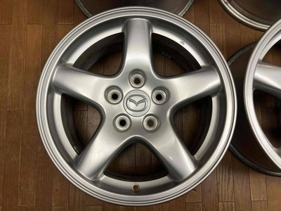 JDM Wheel Only 4-Book SetMAZDA FD3S RX7 Genuine 16-inch 8J+50 5H114.3R No Tires - Image 3
