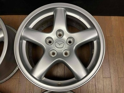 JDM Wheel Only 4-Book SetMAZDA FD3S RX7 Genuine 16-inch 8J+50 5H114.3R No Tires - Image 5