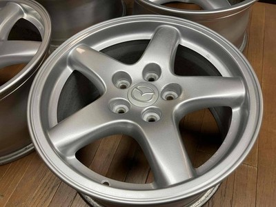 JDM Wheel Only 4-Book SetMAZDA FD3S RX7 Genuine 16-inch 8J+50 5H114.3R No Tires - Image 6