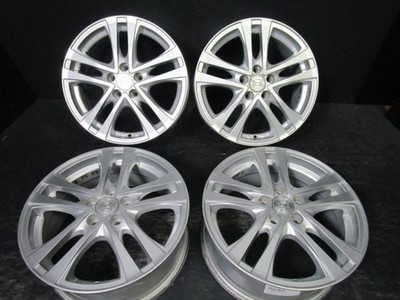 JDM Aphrodite WX 6.5J-16+48 100 silver Yokohama Ice Guard iG70 195/65R No Tires - Image 2