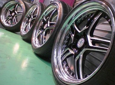 JDM BIG size compatible WORK Durandal SP Machining 19-inch stepped rim No Tires