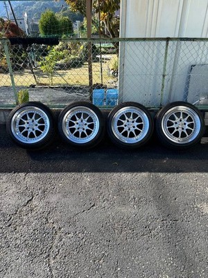 JDM BLITZ RACING WHEEL 4Wheels No Tire 17x8+35 9+38 5x114.3 Hub73