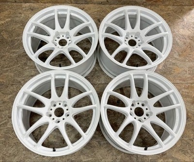 JDM RareWORK emotion CR kiwami 189.5J +20 PCD114.3 5-hole 5H Fits Silv No Tires