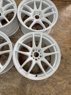 JDM RareWORK emotion CR kiwami 189.5J +20 PCD114.3 5-hole 5H Fits Silv No Tires - Image 5