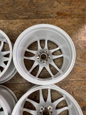 JDM RareWORK emotion CR kiwami 189.5J +20 PCD114.3 5-hole 5H Fits Silv No Tires - Image 8