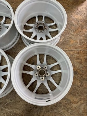 JDM RareWORK emotion CR kiwami 189.5J +20 PCD114.3 5-hole 5H Fits Silv No Tires - Image 9