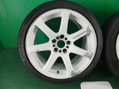 JDM Skyline HCR32 Aftermarket Aluminum Wheels 2-Wheel Set 17x9JJ ZEIT 2-Wheel Set (No Tires) - 画像 (2)