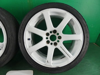 JDM Skyline HCR32 Aftermarket Aluminum Wheels 2-Wheel Set 17x9JJ ZEIT 2-Wheel Set (No Tires) - 画像 (3)