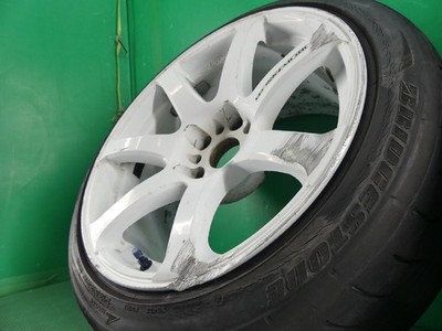 JDM Skyline HCR32 Aftermarket Aluminum Wheels 2-Wheel Set 17x9JJ ZEIT 2-Wheel Set (No Tires) - 画像 (4)