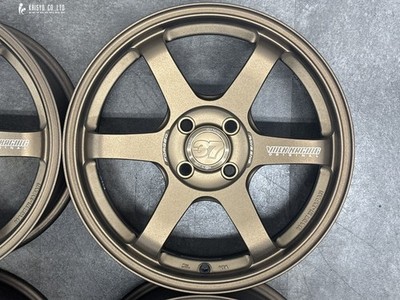 JDM RAYS Volk Racing TE37 SONIC 16in 7J +35 PCD100 4-Wheel Set for Maz No Tires - Image 6