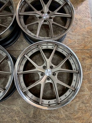 JDM RareHYPER FORGED HF-LC5 Hyperforged 219.5J+31 9.5J+27 PCD112 for M No Tires - Image 5