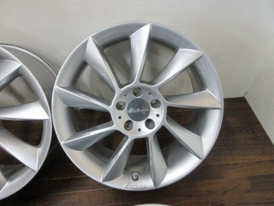 JDM ・Rare Lorinser RS8 19in 8.5J +38 5-hole PCD114.3 4-book curb rash No Tires - Image 2
