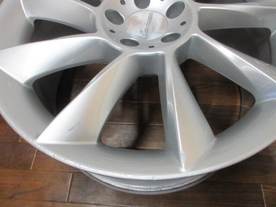 JDM ・Rare Lorinser RS8 19in 8.5J +38 5-hole PCD114.3 4-book curb rash No Tires - Image 3