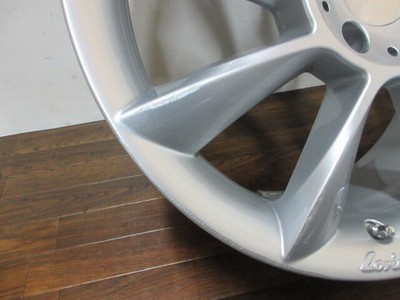 JDM ・Rare Lorinser RS8 19in 8.5J +38 5-hole PCD114.3 4-book curb rash No Tires - Image 4
