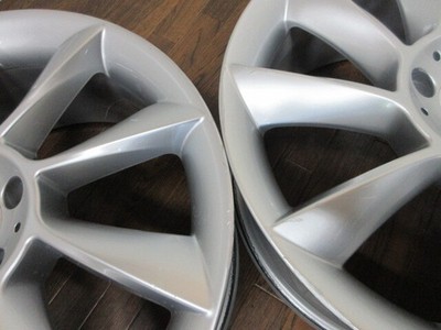 JDM ・Rare Lorinser RS8 19in 8.5J +38 5-hole PCD114.3 4-book curb rash No Tires - Image 5