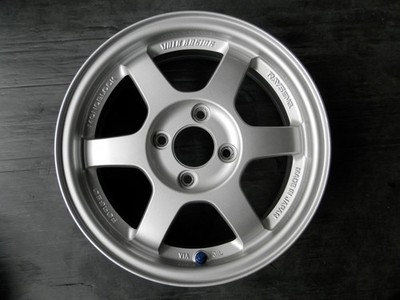 JDM PP1 Beat Rays Volk Racing TE37 Aftermarket 14-inch Aluminum Wheels No Tires - Image 3