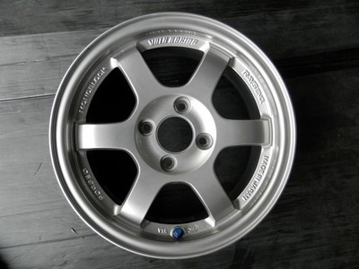 JDM PP1 Beat Rays Volk Racing TE37 Aftermarket 14-inch Aluminum Wheels No Tires - Image 4