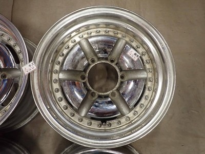 JDM 4-Wheel Set Delivery to Company Address 15x7J CARVING WILCOX ORT-I (No Tires) - 画像 (3)