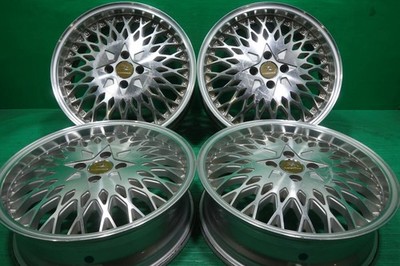 JDM N1561 FLEDERMAUS Radar Mouse 17x5.5J +45 PCD100 Hub Diameter 73mm (No Tires)