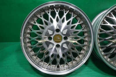 JDM N1561 FLEDERMAUS Radar Mouse 17x5.5J +45 PCD100 Hub Diameter 73mm (No Tires) - 画像 (2)